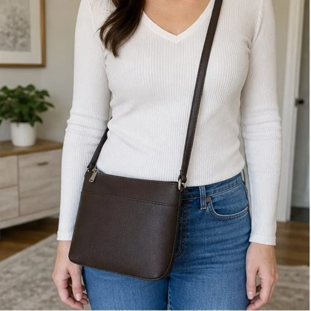 Hermes Etoupe Epsom Calfskin Constance Crossbody with Palladium Hardware
